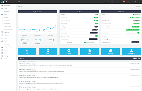 3CX Management Console 3CX Management Console