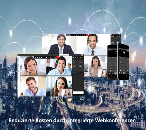 Reduced costs thanks to web conferencing Reduced costs thanks to web conferencing