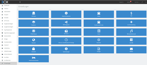 3CX management console set up 3CX management console set up